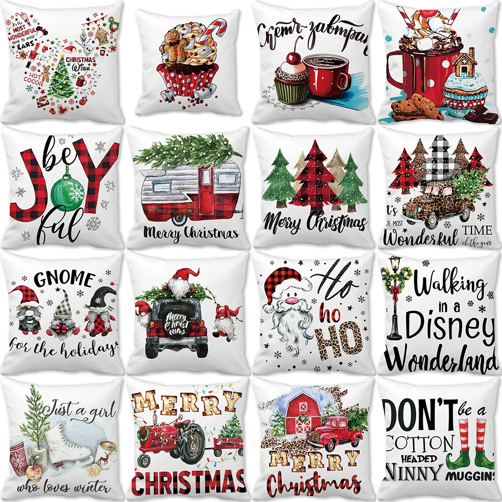 Christmas Cushion Cover Christmas Tree Dwarf Truck Print Cushion Cover Farm Decor Pillowcase Christmas Gift funda de almohada
Christmas Cushion Cover Christmas Tree Dwarf Truck Print Cushion Cover Farm Decor Pillowcase Christmas Gift funda de almohada