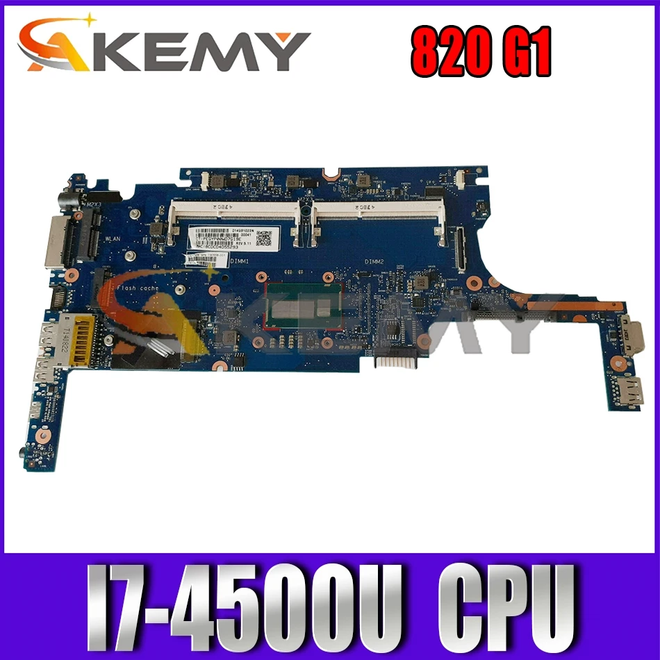 817920-601 817920-001 For HP Elitebook 820 G1 I7-4500U Laptop Motherboard 6050A2560501-MB-A02 SR16Z DDR3 Notebook Mainboard
817920-601 817920-001 For HP Elitebook 820 G1 I7-4500U Laptop Motherboard 6050A2560501-MB-A02 SR16Z DDR3 Notebook Mainboard