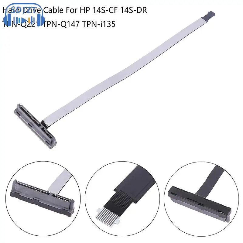 For HP Q147 14S-CF 14s-DR TPN-I135-Q221 Laptop SATA Hard Drive HDD SSD Connector Flex Cable
For HP Q147 14S-CF 14s-DR TPN-I135-Q221 Laptop SATA Hard Drive HDD SSD Connector Flex Cable