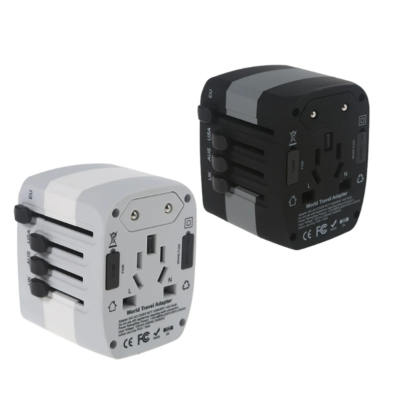 AC 110-250Volt Input Conversion Plug Multifunctional Charging Converter Socket
AC 110-250Volt Input Conversion Plug Multifunctional Charging Converter Socket