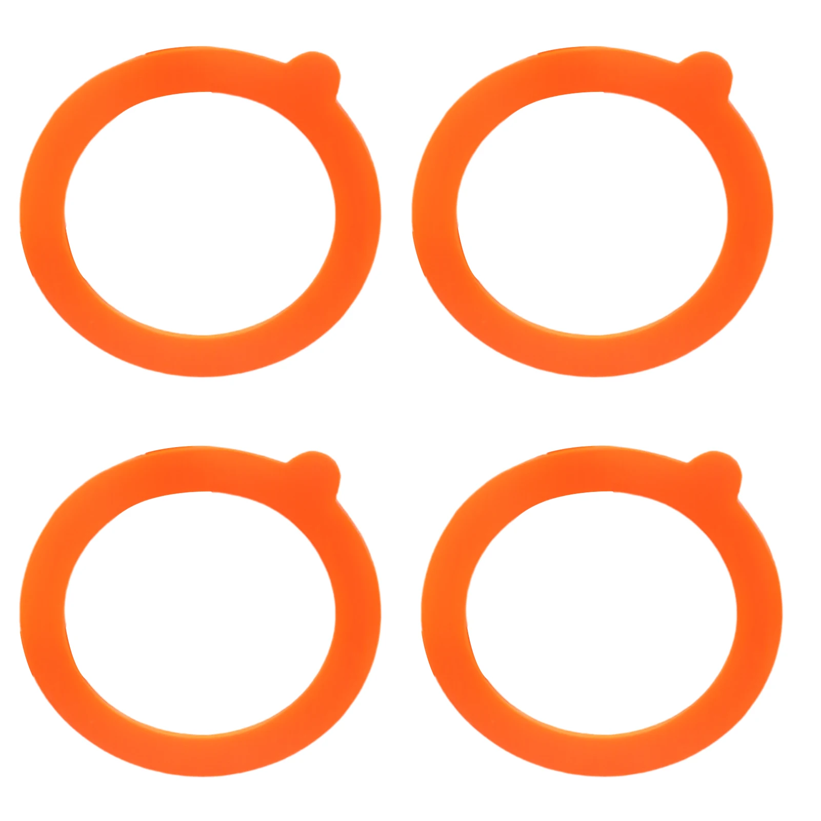 4pcs Keep Fresh Clip Top Glass Can Durable Leakproof Jar Gaskets Safe Sealing Ring Orange Regular Airtight Silicone Replacement
4pcs Keep Fresh Clip Top Glass Can Durable Leakproof Jar Gaskets Safe Sealing Ring Orange Regular Airtight Silicone Replacement