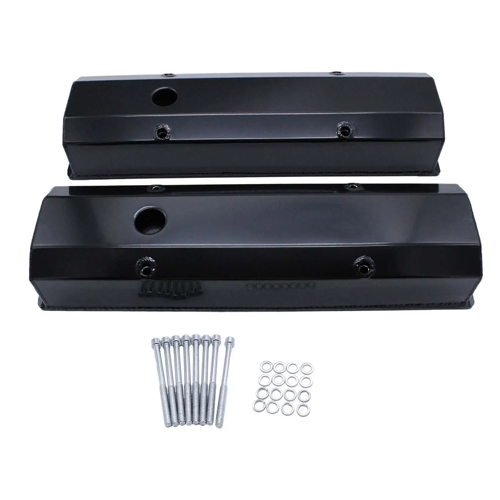 Фабричные алюминиевые высокие крышки клапанов для Chevy 350 383 400 283 305 327
Фабричные алюминиевые высокие крышки клапанов для Chevy 350 383 400 283 305 327