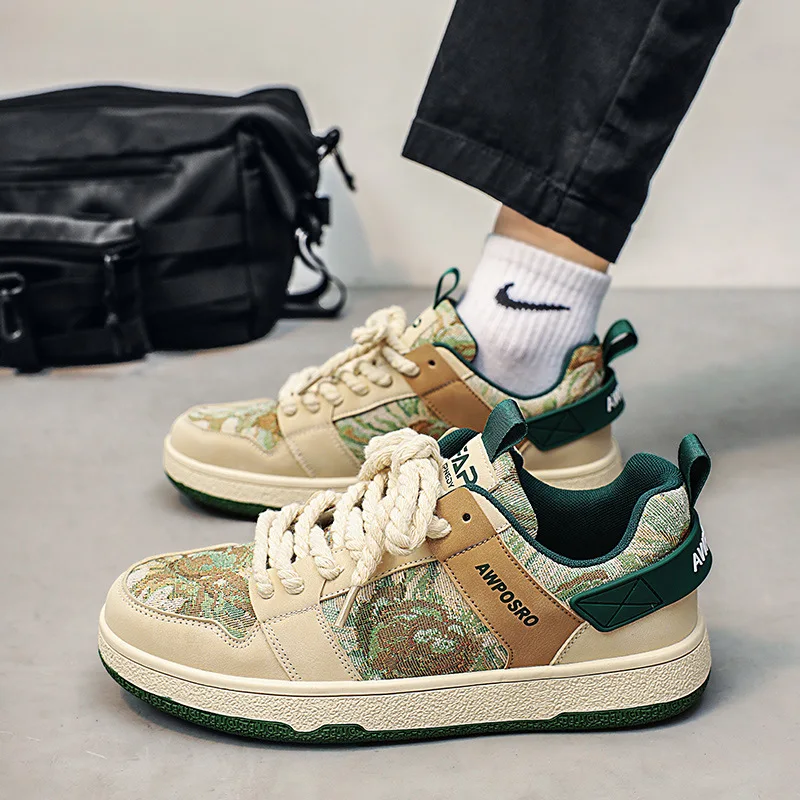 Japanese Style Casual Mens Sneakers Low-top Comfortable Breathable Athletic Shoes Students Fashion Advanced Sports Male Footwear
Japanese Style Casual Mens Sneakers Low-top Comfortable Breathable Athletic Shoes Students Fashion Advanced Sports Male Footwear