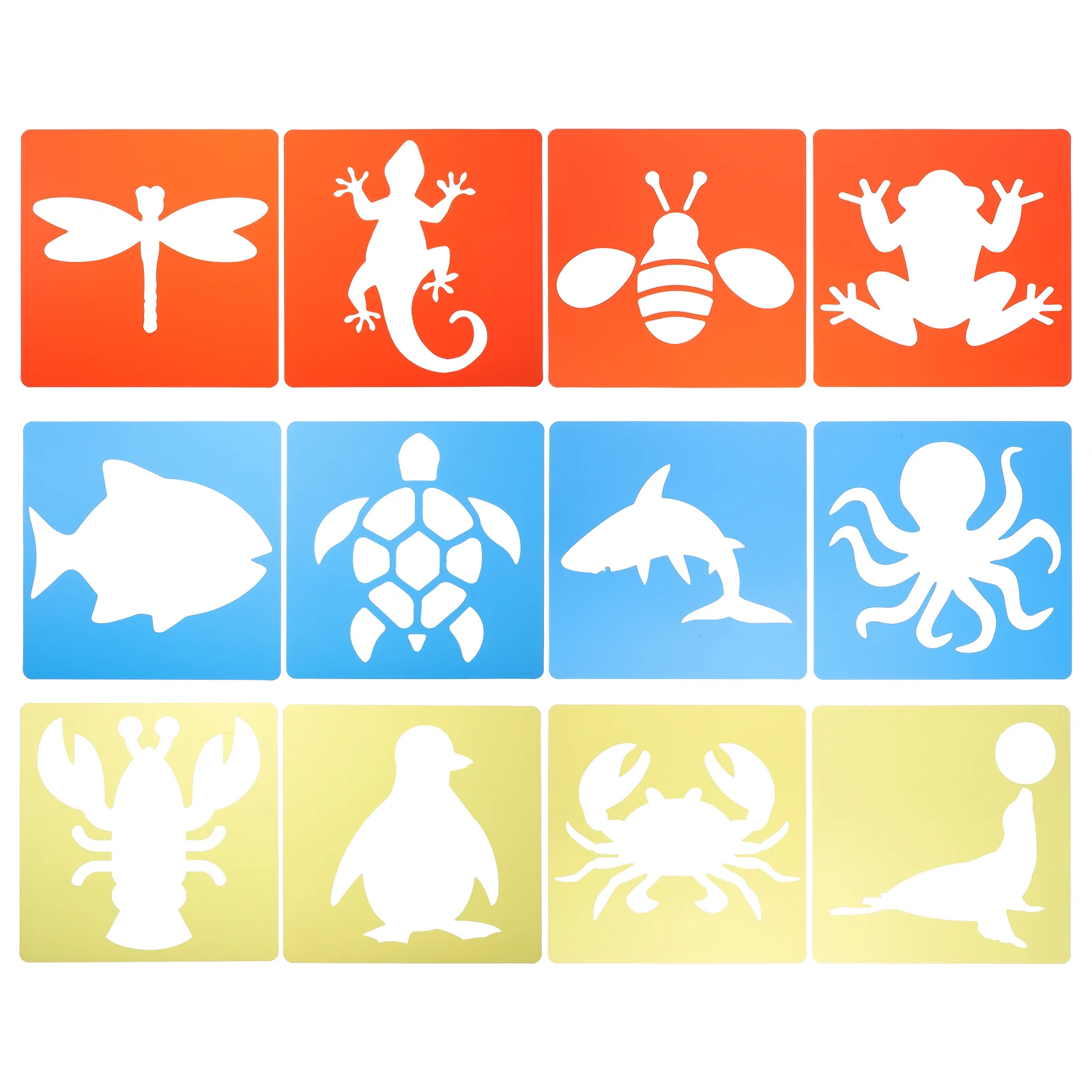 1 Set Adorable Animals Painting Templates Creative Kids DIY Craft Stencils Reusable Stencils
1 Set Adorable Animals Painting Templates Creative Kids DIY Craft Stencils Reusable Stencils