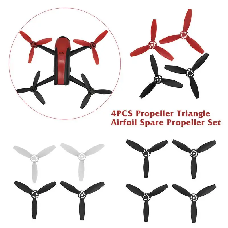 4PCS Propeller Triangle Airfoil Brushless Motors FPV Racing Drone Quadcopter lightweight Black Red White Props Drone Accessorie
4PCS Propeller Triangle Airfoil Brushless Motors FPV Racing Drone Quadcopter lightweight Black Red White Props Drone Accessorie