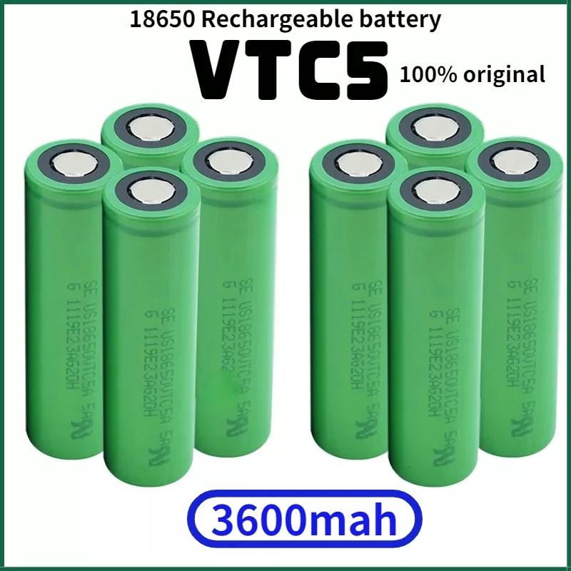 NEW 3.7 V rechargeable voltage us18650 vtc5 2600 MAH vtc5 18650 battery replace 3.7 V 2600 MAH 18650 battery
NEW 3.7 V rechargeable voltage us18650 vtc5 2600 MAH vtc5 18650 battery replace 3.7 V 2600 MAH 18650 battery