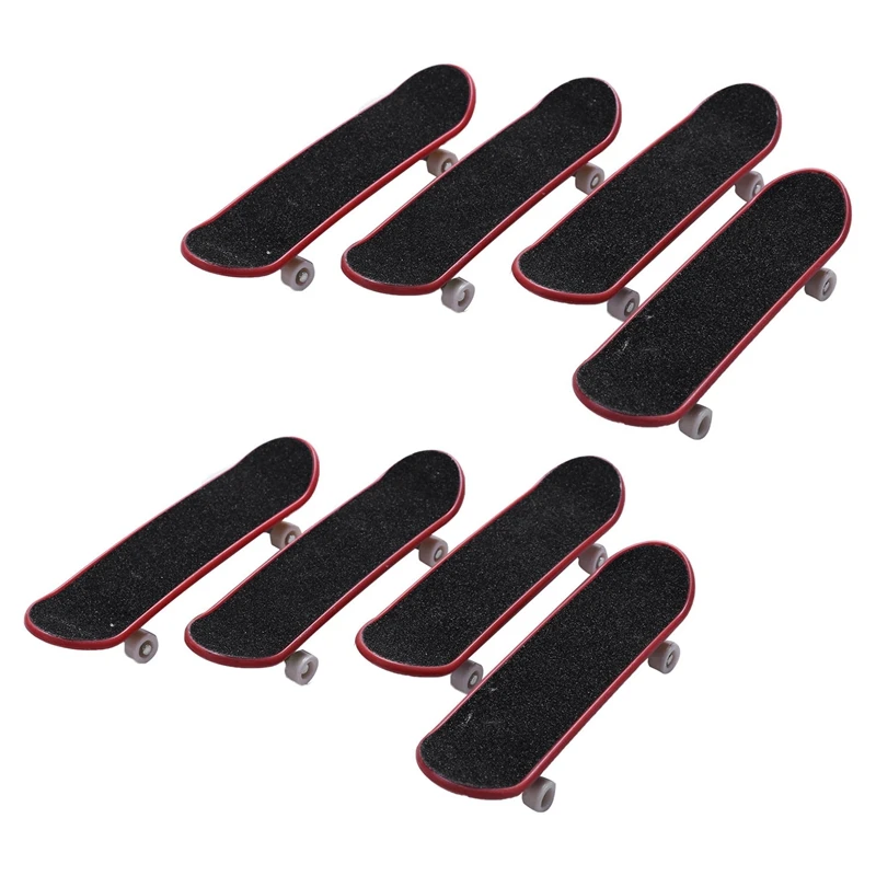 8 Pcs Professional Mini Fingerboards/ Finger Skateboard, Unique Matte Surface (Random Patterns And Colors)
8 Pcs Professional Mini Fingerboards/ Finger Skateboard, Unique Matte Surface (Random Patterns And Colors)