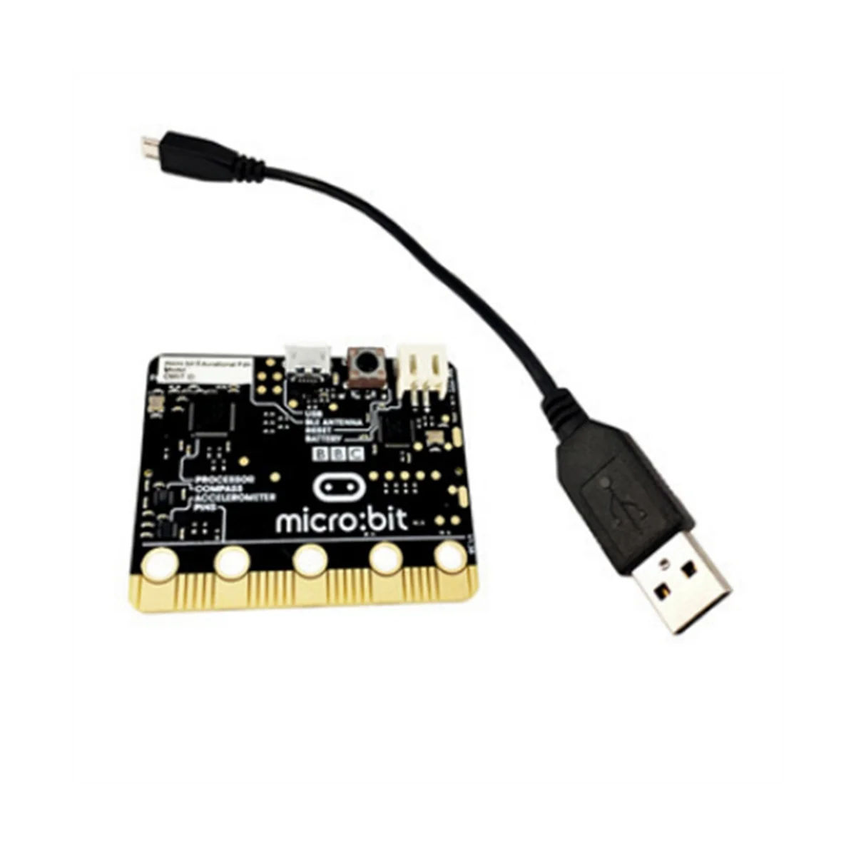 BBC Micro-Bit V2.2 BLE5.0 Development Board Graphical- Programmable Python- Nordic- Nrf52833 Processor for KIds
BBC Micro-Bit V2.2 BLE5.0 Development Board Graphical- Programmable Python- Nordic- Nrf52833 Processor for KIds