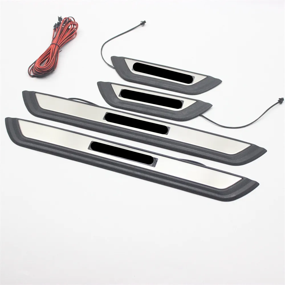 Car Styling Stainless Steel Led Door Sill Scuff Plate Guard Sills Protector Trim For Kia Seltos 2019 2020 2021
Car Styling Stainless Steel Led Door Sill Scuff Plate Guard Sills Protector Trim For Kia Seltos 2019 2020 2021