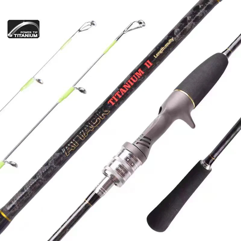 Mavllos EDITION Titanium Tip Squid Fishing Casting Rod 60-80g/80-120g Octopus Jigging Rod Sea Bass Pike Carbon Casting Rod
Mavllos EDITION Titanium Tip Squid Fishing Casting Rod 60-80g/80-120g Octopus Jigging Rod Sea Bass Pike Carbon Casting Rod
