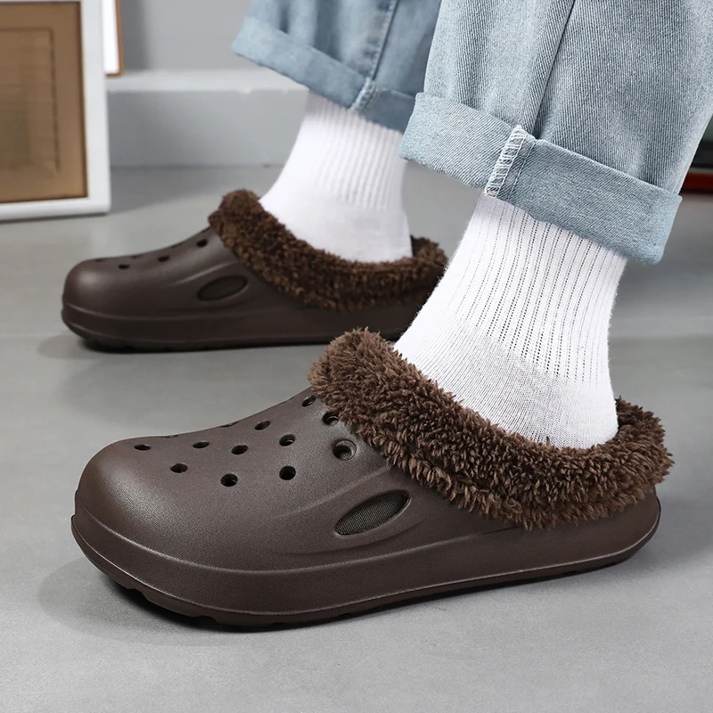 Thick Soled Cotton Slippers Men's Shoes Winter New Indoor Home Anti-skid Plush Thermal Couple Slippers Concise Comfortable Shoes
Thick Soled Cotton Slippers Men's Shoes Winter New Indoor Home Anti-skid Plush Thermal Couple Slippers Concise Comfortable Shoes