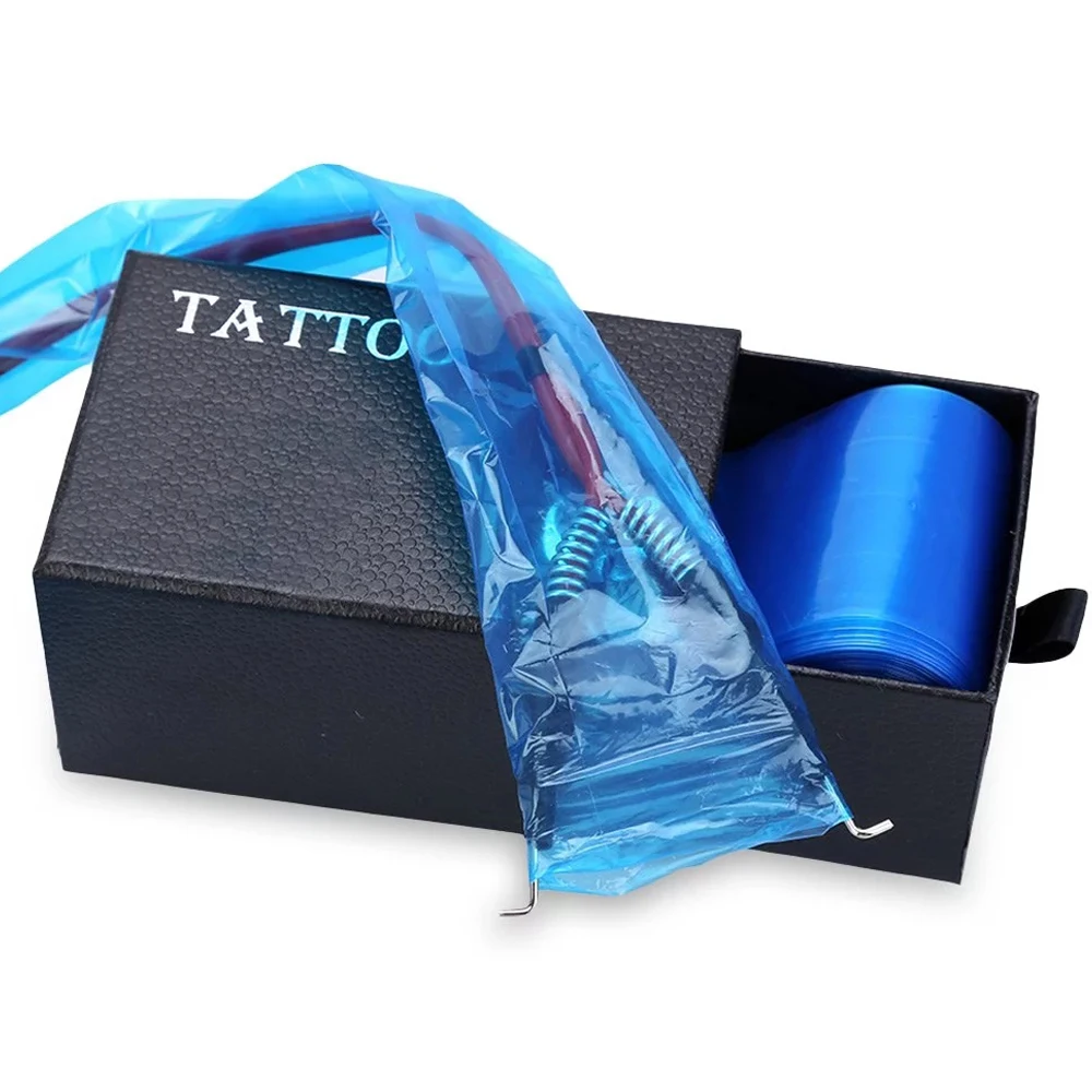 100Pcs/pack Tattoo Clip Cord Sleeves Bags Disposable Blue Covers Bags for Tattoo Machine Tattoo Accessories Permanent Tools
100Pcs/pack Tattoo Clip Cord Sleeves Bags Disposable Blue Covers Bags for Tattoo Machine Tattoo Accessories Permanent Tools