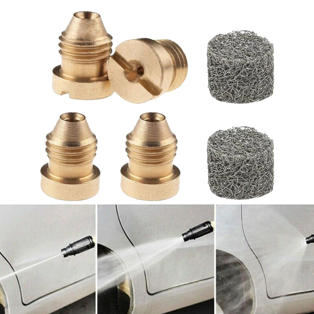 Accessories Nozzle Tip Tool Stainless Steel 1.1mm 14*10mm 6Pcs Brass Replacement Mod Lance Nozzle Pressure Washers
Accessories Nozzle Tip Tool Stainless Steel 1.1mm 14*10mm 6Pcs Brass Replacement Mod Lance Nozzle Pressure Washers