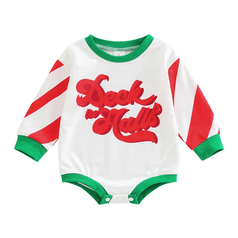 Baby Boys Girls Patchwork Romper Autumn Letter Print Long Sleeve Round Neck Casual Fashion Playsuits for Newborn Kids
Baby Boys Girls Patchwork Romper Autumn Letter Print Long Sleeve Round Neck Casual Fashion Playsuits for Newborn Kids