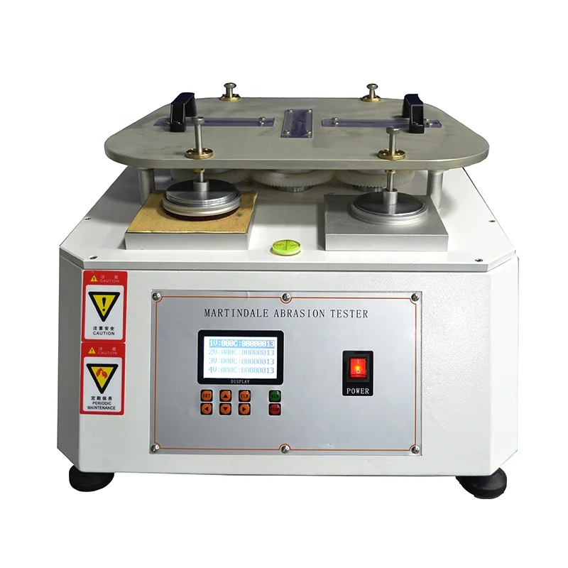 Martindale Fabric Abrasion Resistance Testing Machine Textile Resistant Tester Price
Martindale Fabric Abrasion Resistance Testing Machine Textile Resistant Tester Price