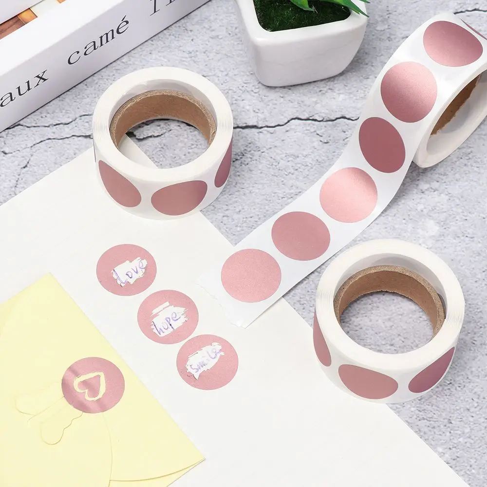 300pcs/Roll Round Rose Gold Scratch Off Stickers Secret Code Cover Adhesive Paper Office School Supplies
300pcs/Roll Round Rose Gold Scratch Off Stickers Secret Code Cover Adhesive Paper Office School Supplies