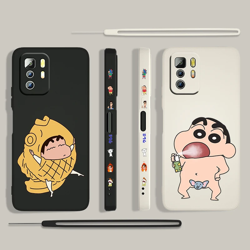 Cartoon Crayon Shin-chan For Xiaomi Redmi Note 11 11S 10 10S 9 9S 9T 8 8T 7 5 Pro 4G 5G Liquid Left Rope Phone Case Cover Capa
Cartoon Crayon Shin-chan For Xiaomi Redmi Note 11 11S 10 10S 9 9S 9T 8 8T 7 5 Pro 4G 5G Liquid Left Rope Phone Case Cover Capa