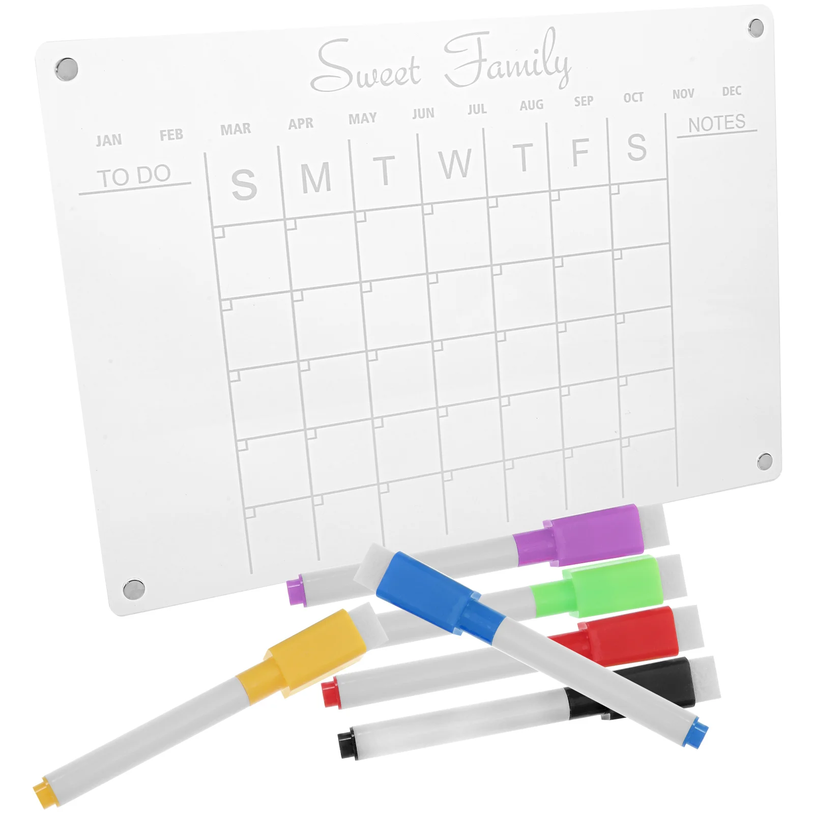 Fridge Planner Calendar Board Acrylic Weekly Wall Monthly Menu Meal Message Planning Daily Memo Refrigerator Notepad Schedule
Fridge Planner Calendar Board Acrylic Weekly Wall Monthly Menu Meal Message Planning Daily Memo Refrigerator Notepad Schedule