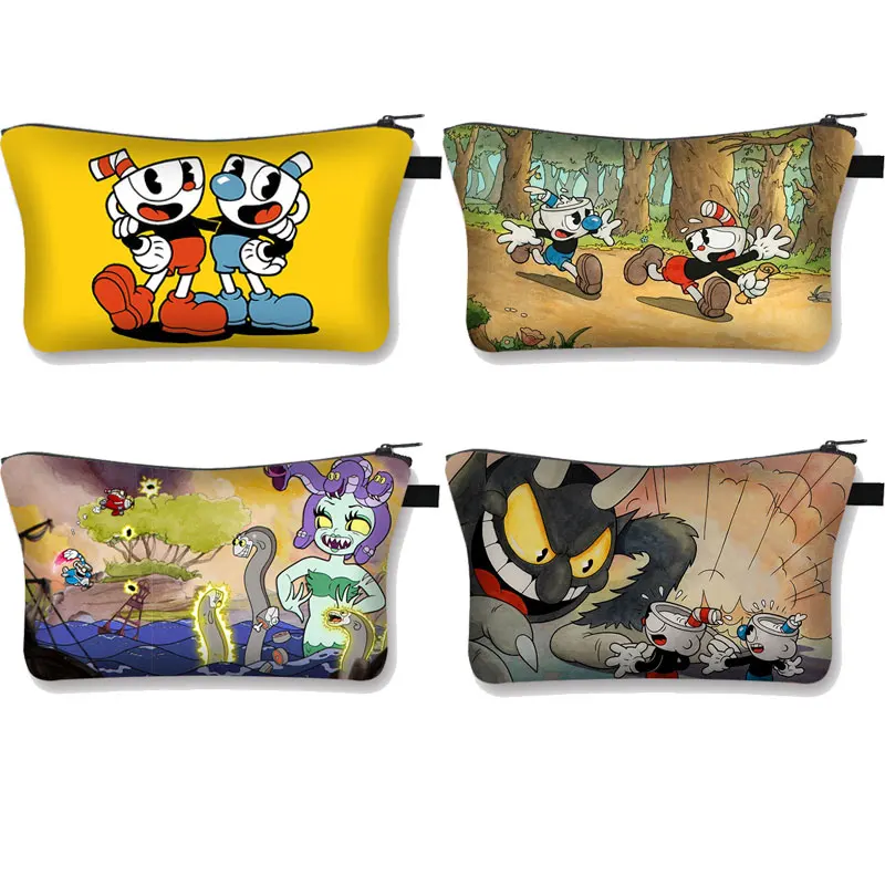 Cartoon Cuphead Mughead Print Cosmetic Cases Women Makeup Bags Girls Cosmetic Bag Storage Bag Mini Handbag Beauty Bag Neceser
Cartoon Cuphead Mughead Print Cosmetic Cases Women Makeup Bags Girls Cosmetic Bag Storage Bag Mini Handbag Beauty Bag Neceser