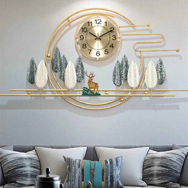 Modern Luxury Art Wall Clock Decoration Living Room Large Digital Silent Wall Clock Home Design Reloj Pared Room Decor Aesthetic
Modern Luxury Art Wall Clock Decoration Living Room Large Digital Silent Wall Clock Home Design Reloj Pared Room Decor Aesthetic