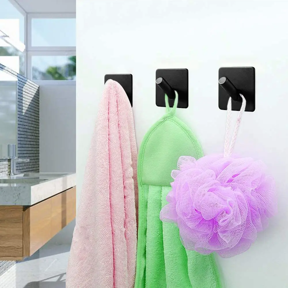 ShineMe Bathroom and Kitchen Waterproof Stainless Steel Hooks for Hanging Coats Keys Hats Robes (6 Pack) iron metal wall hook
ShineMe Bathroom and Kitchen Waterproof Stainless Steel Hooks for Hanging Coats Keys Hats Robes (6 Pack) iron metal wall hook