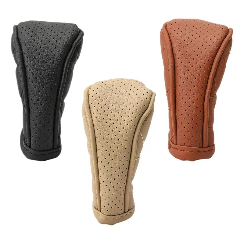 Gear Shift Cover Leather Anti-Slip Shift Knob Protector Car Styling Gear-box Protective Lever Knob Cover Auto Interior Accessory
Gear Shift Cover Leather Anti-Slip Shift Knob Protector Car Styling Gear-box Protective Lever Knob Cover Auto Interior Accessory