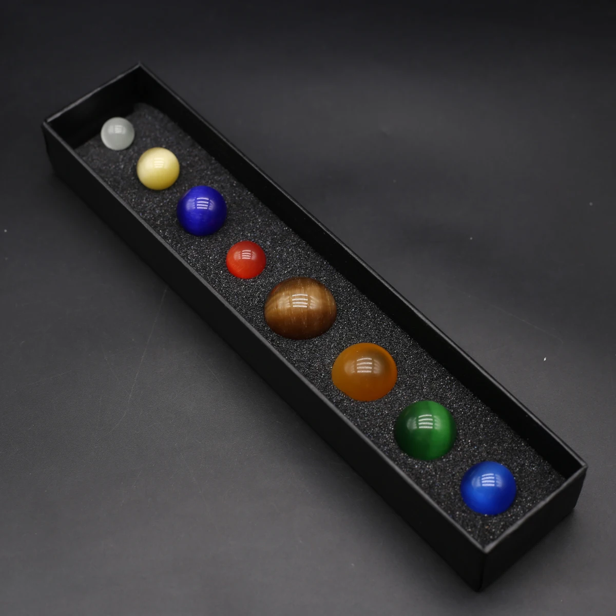 8Pcs/Box Natural Stone Decoration Mix-Color Round Mini Ornament Lucky Gift Bed-Room Garden Office Desk Ornaments
8Pcs/Box Natural Stone Decoration Mix-Color Round Mini Ornament Lucky Gift Bed-Room Garden Office Desk Ornaments