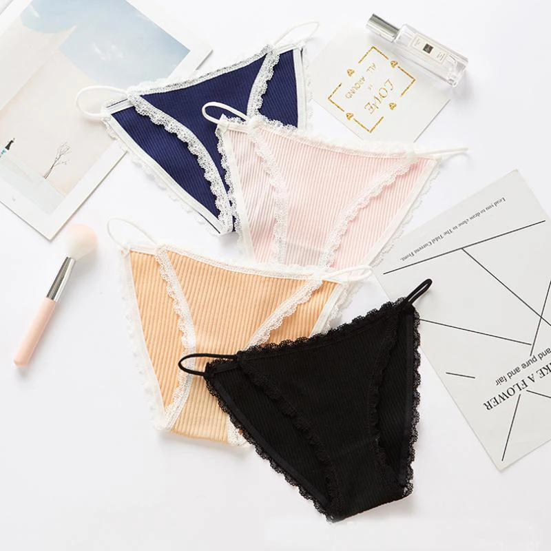 3Pcs Sexy Women Panties Low Rise Lace Briefs Cotton Underwear Seamless Fashion Lingerie Famale Solid Comfortable Underpants
3Pcs Sexy Women Panties Low Rise Lace Briefs Cotton Underwear Seamless Fashion Lingerie Famale Solid Comfortable Underpants
