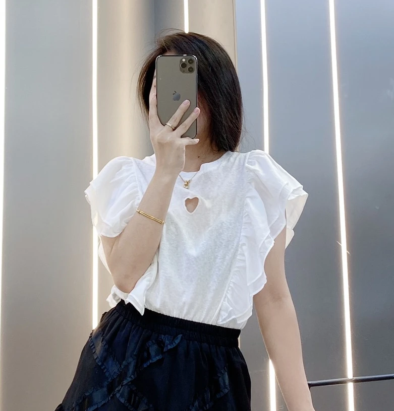 126356 Luxury Designer clothes Fashion Classic Trendy Simple style Sleeve panels Casual T-shirt
126356 Luxury Designer clothes Fashion Classic Trendy Simple style Sleeve panels Casual T-shirt