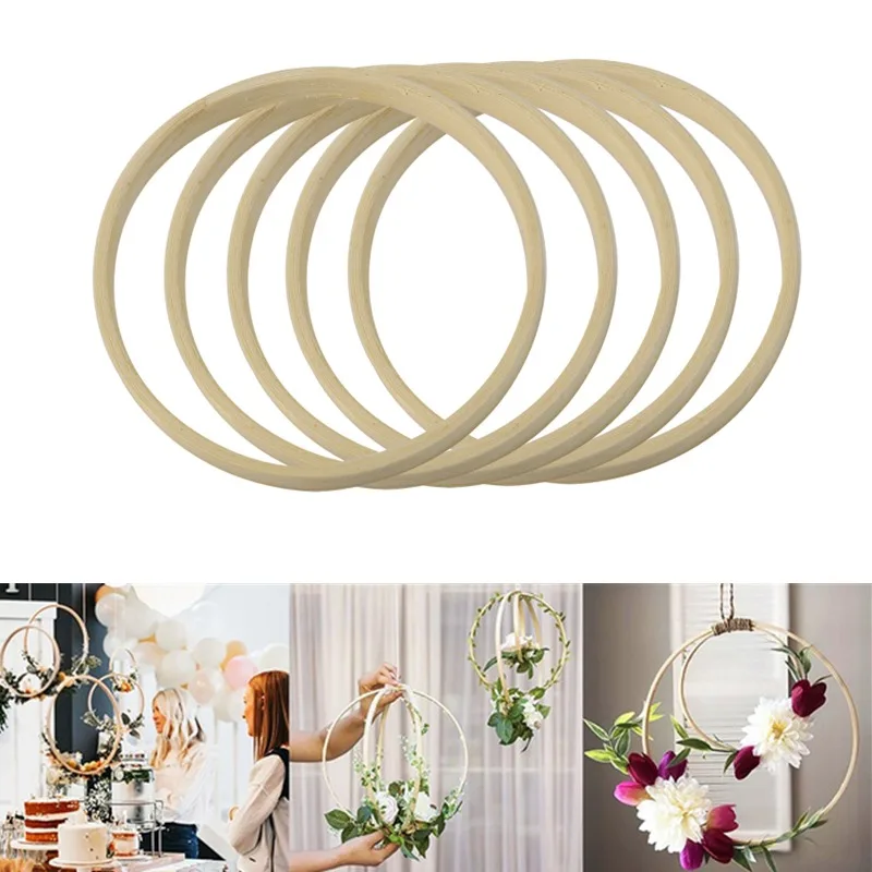 5Pcs 10-17.5cm Home Decor Bamboo Ring Wooden Circle Round Catcher DIY Hoop For Flower Wreath House Garden Plant Decor Hanging
5Pcs 10-17.5cm Home Decor Bamboo Ring Wooden Circle Round Catcher DIY Hoop For Flower Wreath House Garden Plant Decor Hanging