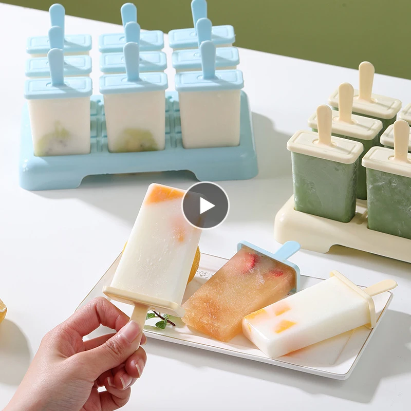 9/4/1 Hole Silicone Ice Cream Mold Ice Pop Cube Popsicle Barrel Mold Dessert DIY Mould Maker Tool Popsicle Stick Ice Cube Tray
9/4/1 Hole Silicone Ice Cream Mold Ice Pop Cube Popsicle Barrel Mold Dessert DIY Mould Maker Tool Popsicle Stick Ice Cube Tray