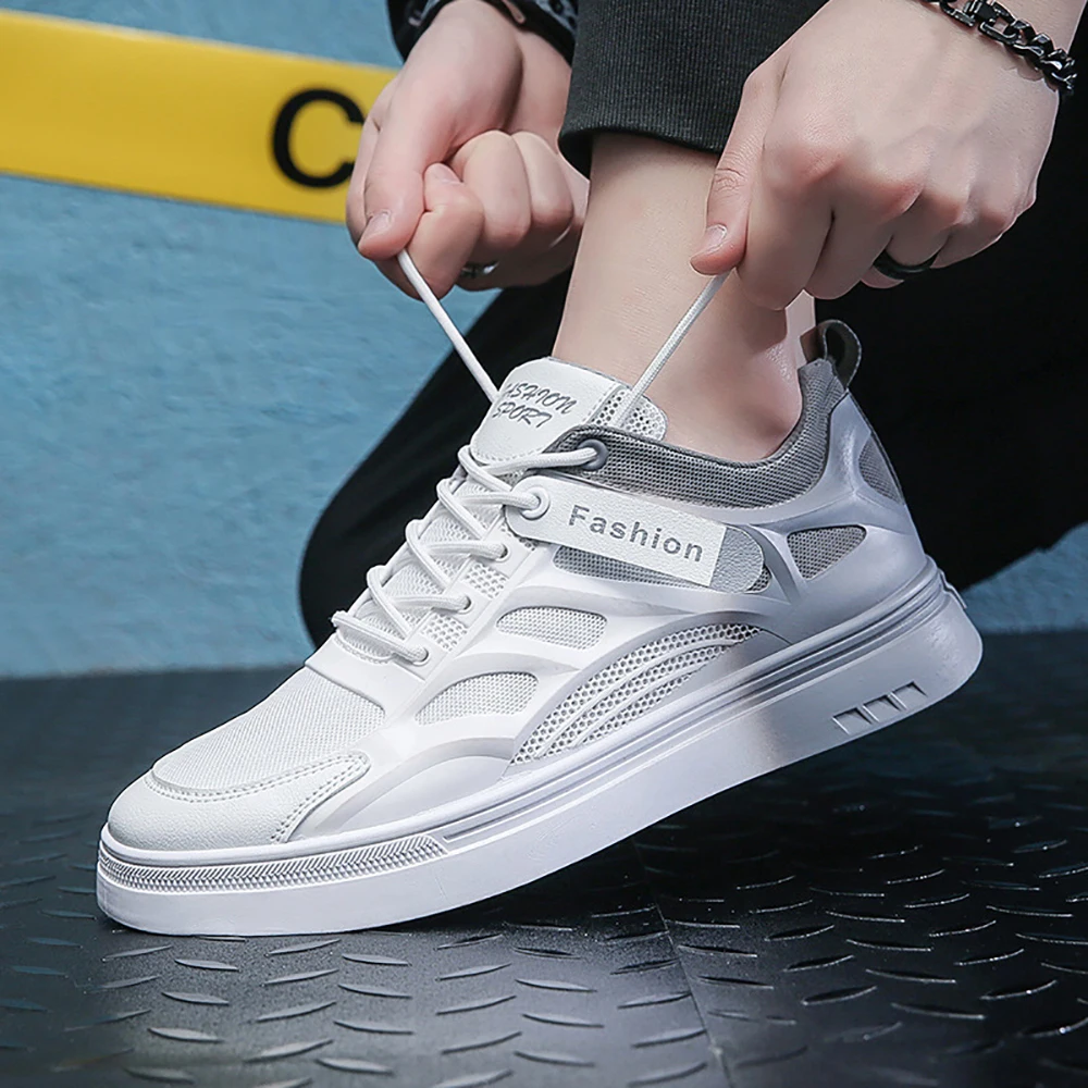 New 2022 Summer Men White Gradient High Quality Sneakers Breathable Fashion Gym Casual Light Walking Athletic Training Footwear
New 2022 Summer Men White Gradient High Quality Sneakers Breathable Fashion Gym Casual Light Walking Athletic Training Footwear