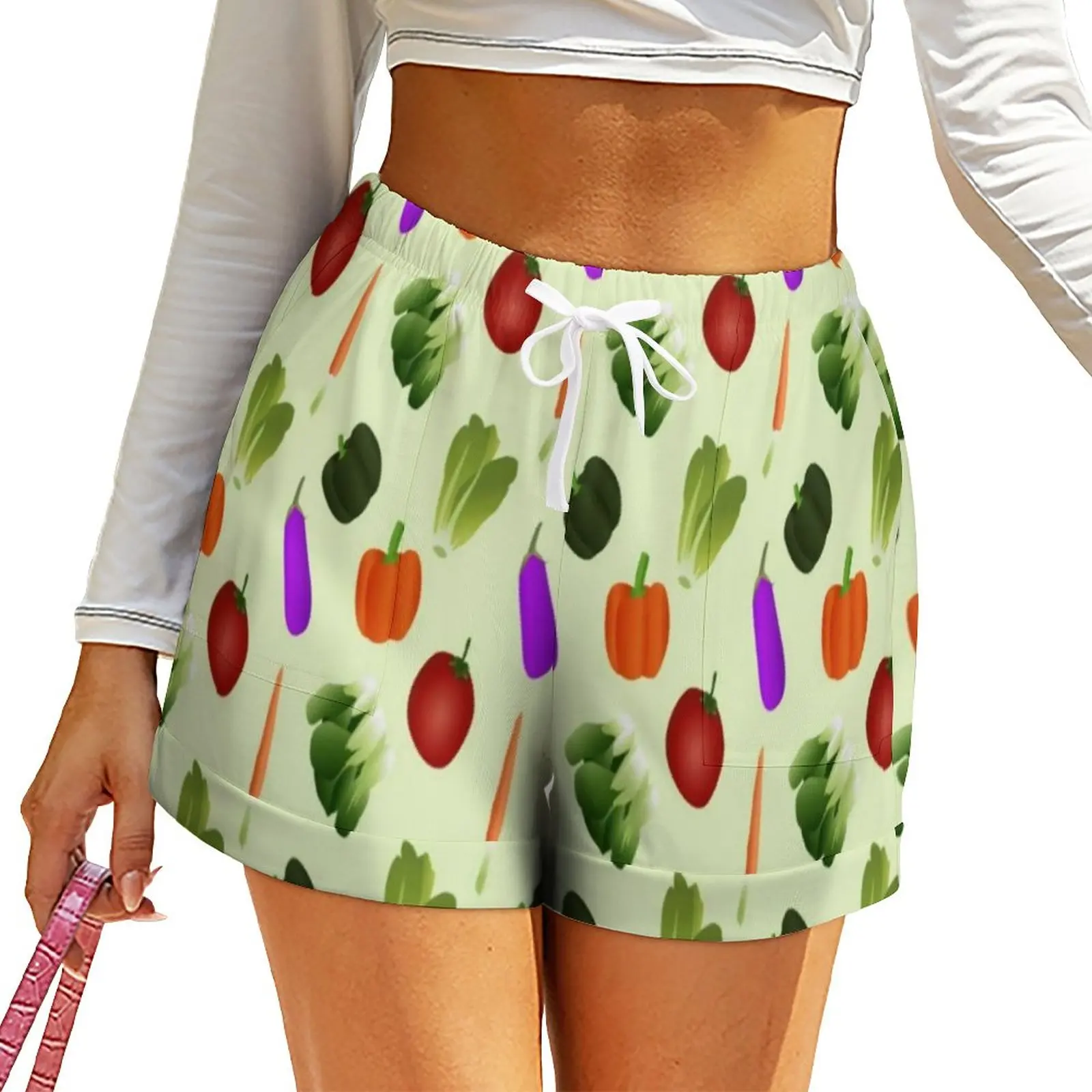 World Vegetarian Day Shorts Women Vegetables Print Street Style Graphic Shorts High Waist Oversize Short Pants Cute Bottoms
World Vegetarian Day Shorts Women Vegetables Print Street Style Graphic Shorts High Waist Oversize Short Pants Cute Bottoms