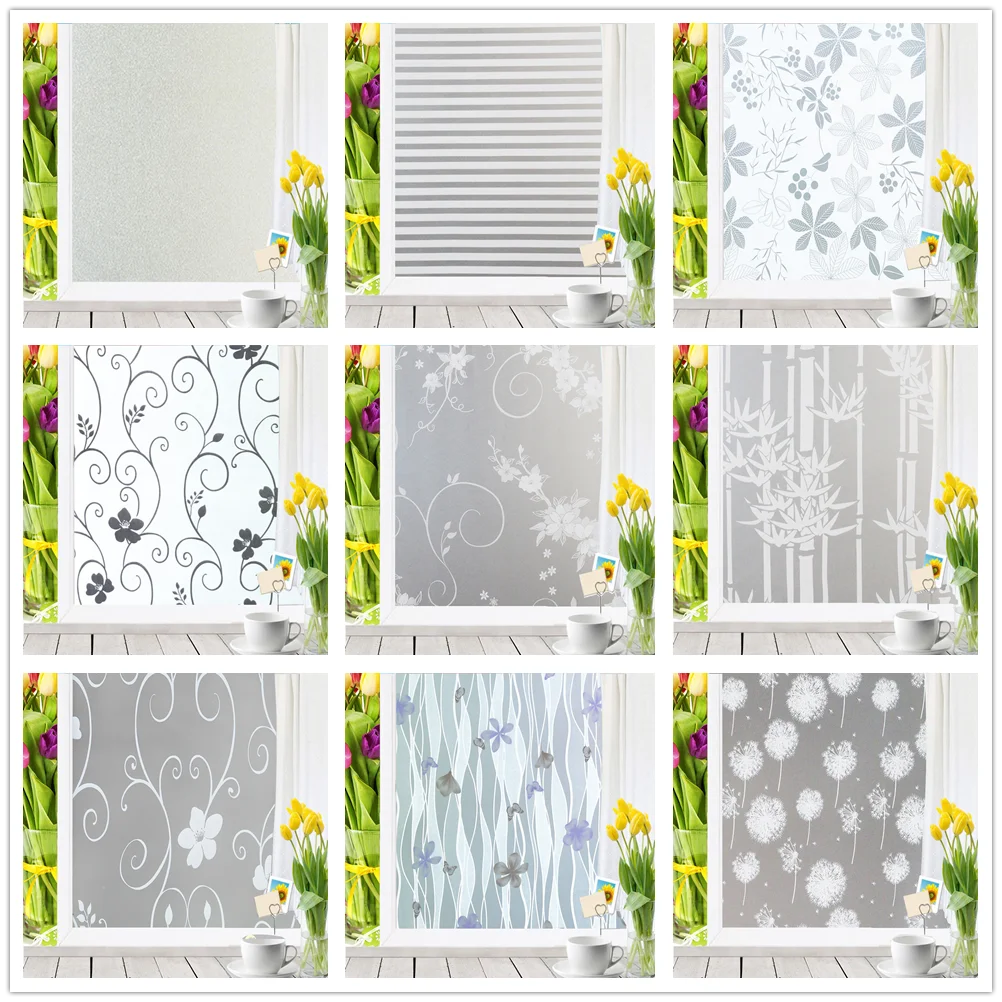 Window Privacy Film Frosted Glass Film Sun Blocking Self-adhesive Heat Blocker Opaque Decorative Window Stickers for Home Office 
Window Privacy Film Frosted Glass Film Sun Blocking Self-adhesive Heat Blocker Opaque Decorative Window Stickers for Home Office