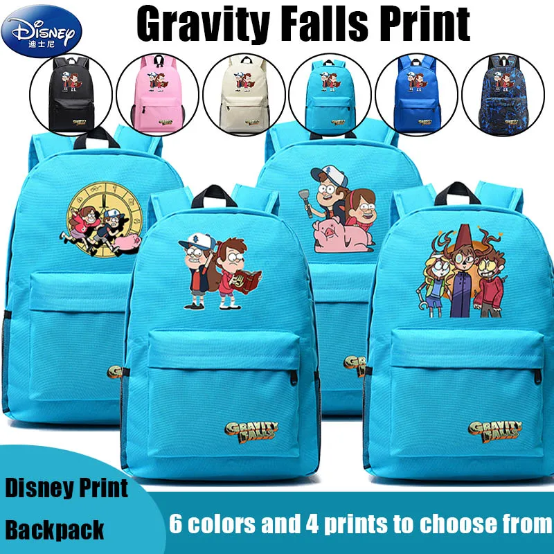 Disney Gravity Falls Print Backpack Harajuku Nylon Casual Student Schoolbag Waterproof Korean Style 4 Patterns 6 Color Backpack 
Disney Gravity Falls Print Backpack Harajuku Nylon Casual Student Schoolbag Waterproof Korean Style 4 Patterns 6 Color Backpack
