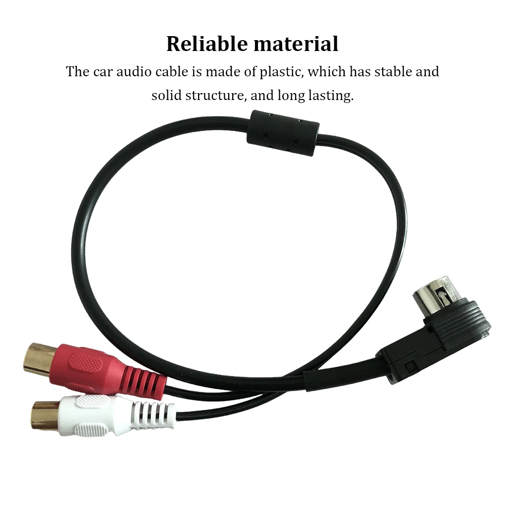 

Car Audio Cable Stereo Vehicle AUX Music Adapter Automobile Modification Upgrade Part Replacement for KCA-121B