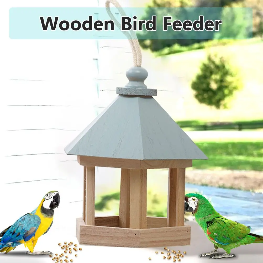 Wood Outdoor Squirrel Patio Feeding Parrot Standing Bird House Bird Cages Bird Feeder Garden Decor
Wood Outdoor Squirrel Patio Feeding Parrot Standing Bird House Bird Cages Bird Feeder Garden Decor