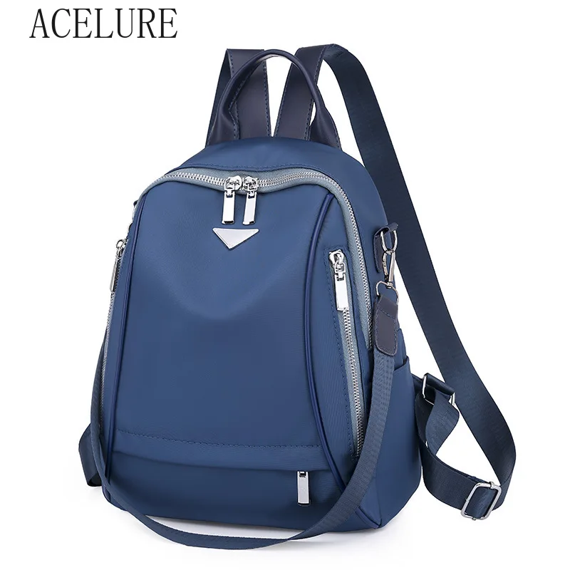 ACELURE Fashion Solid Color Oxford Backpacks Large-capacity Women's Travel Backpack Multi-purpose Casual Student School Bags
ACELURE Fashion Solid Color Oxford Backpacks Large-capacity Women's Travel Backpack Multi-purpose Casual Student School Bags