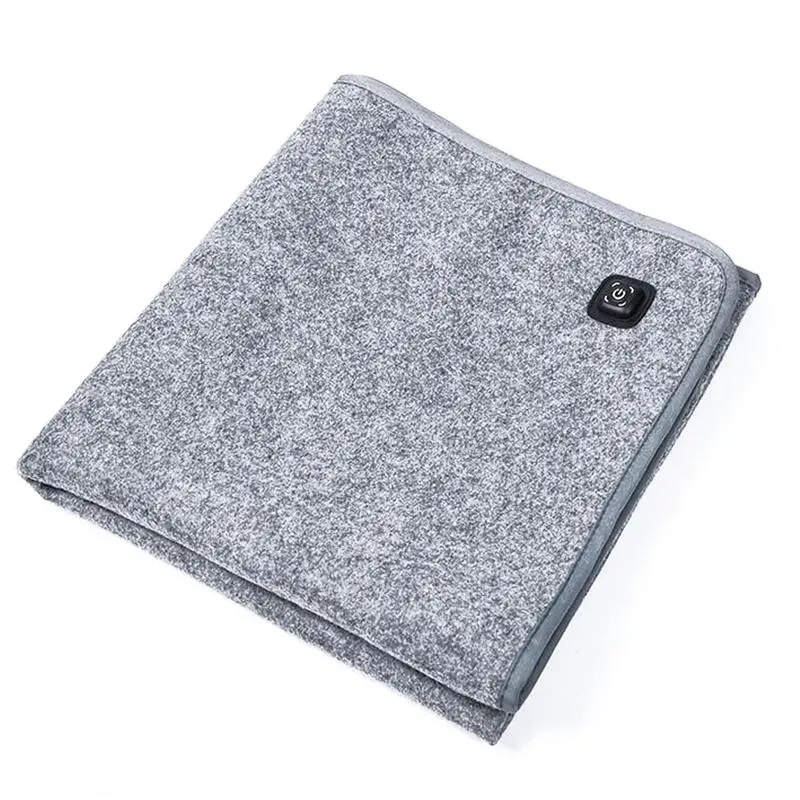 USB Electric Heat Blanket Felt Cloth Heated Throw Blanket 3 Temperature Control Fast Heating USB Power Thermal Blanket
USB Electric Heat Blanket Felt Cloth Heated Throw Blanket 3 Temperature Control Fast Heating USB Power Thermal Blanket