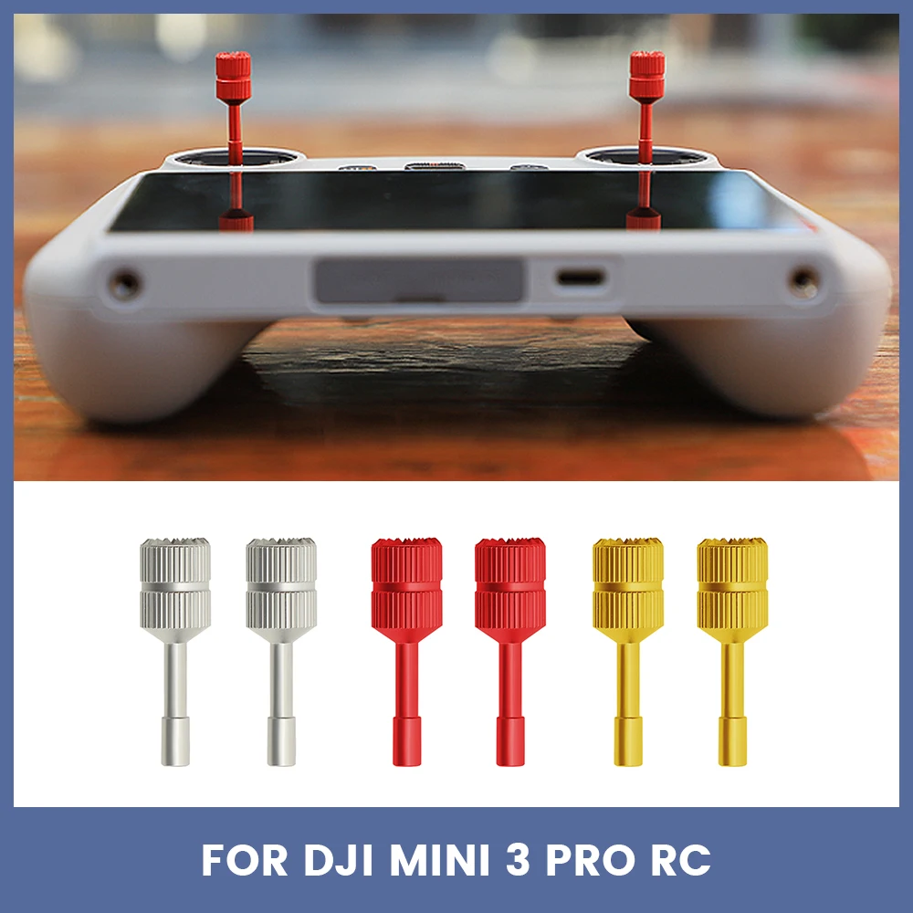 Upgraded Extended Joystick for DJI Mini 3 Pro With Screen Remote Control Aluminum Alloy Rocker for DJI RC control Accessory
Upgraded Extended Joystick for DJI Mini 3 Pro With Screen Remote Control Aluminum Alloy Rocker for DJI RC control Accessory