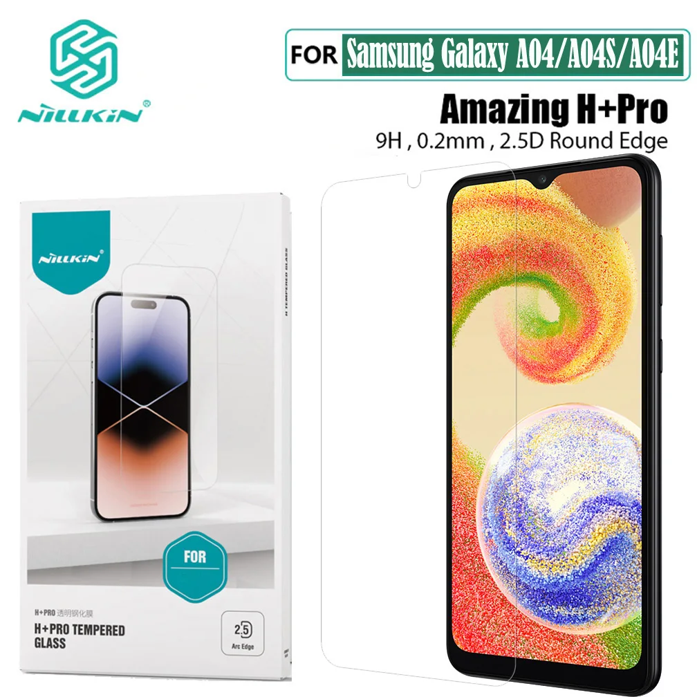 Nillkin For Samsung Galaxy A04 A04S Tempered Glass H+PRO 2.5D 0.2mm Phone Sticker Screen Protector For Samsung A04E Glass Film
Nillkin For Samsung Galaxy A04 A04S Tempered Glass H+PRO 2.5D 0.2mm Phone Sticker Screen Protector For Samsung A04E Glass Film