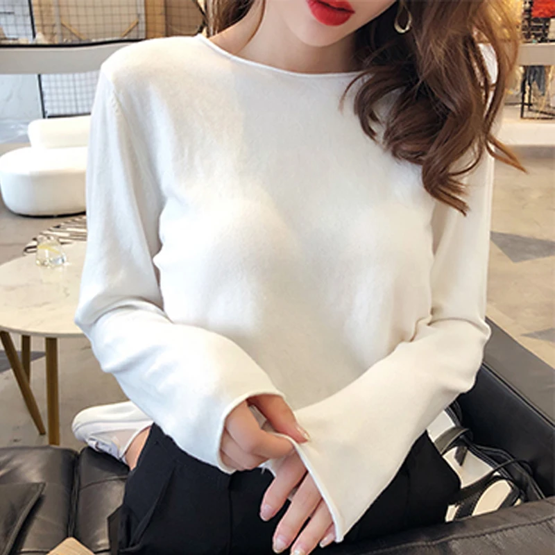 2023 Autumn Fashion Women Pullover Sweater Round Neck Knitted Loose Casual Simple Sweaters Long Sleeve Soft Jumper Tops 28987
2023 Autumn Fashion Women Pullover Sweater Round Neck Knitted Loose Casual Simple Sweaters Long Sleeve Soft Jumper Tops 28987