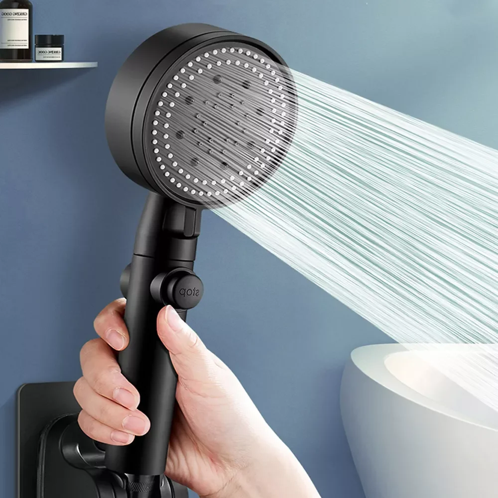 2023NEW 5 Modes Shower Head Rainfall High Pressure Water Saving Shower heads Handheld Shower Faucet Bathroom Accessories
2023NEW 5 Modes Shower Head Rainfall High Pressure Water Saving Shower heads Handheld Shower Faucet Bathroom Accessories