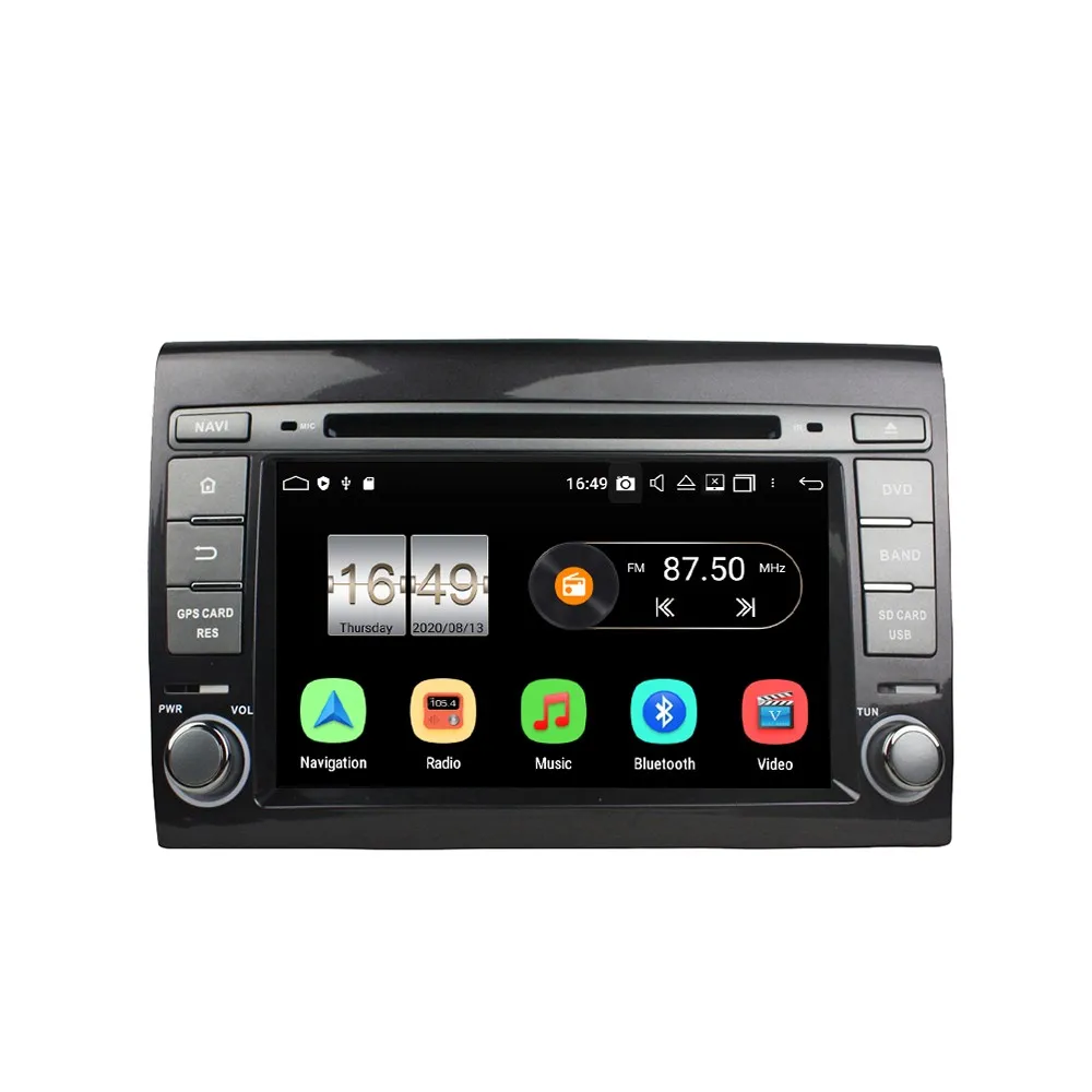 Android 11 Car Radio for Fiat BRAVO 2007 - 2012 Gps Navigation Multimedia Player Auto Audio Stereo Carplay DSP Touch Screen
Android 11 Car Radio for Fiat BRAVO 2007 - 2012 Gps Navigation Multimedia Player Auto Audio Stereo Carplay DSP Touch Screen