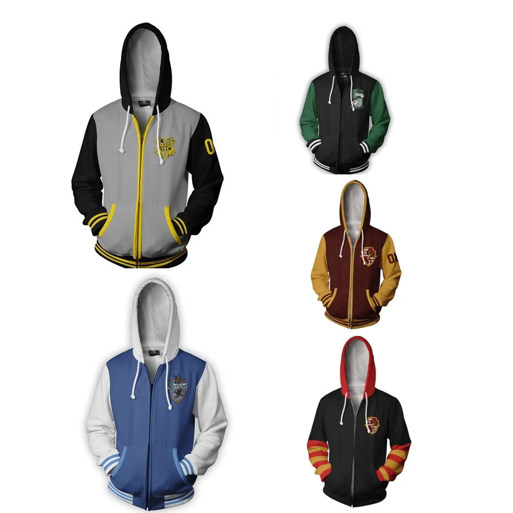 Anime Harry Potter Hogwarts School Cosplay Costume 3D Printed Hooded Zip Hoodie Sweatshirt Casual Top Coat Jacket Hoodie
Anime Harry Potter Hogwarts School Cosplay Costume 3D Printed Hooded Zip Hoodie Sweatshirt Casual Top Coat Jacket Hoodie