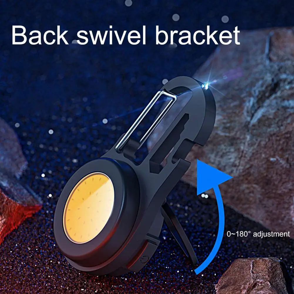 1 Set 4 Adjustable Modes Thread Support Keychain Work Light with Magnet USB Charging Mini Camping Light LED Flashlight Outdoor 
1 Set 4 Adjustable Modes Thread Support Keychain Work Light with Magnet USB Charging Mini Camping Light LED Flashlight Outdoor