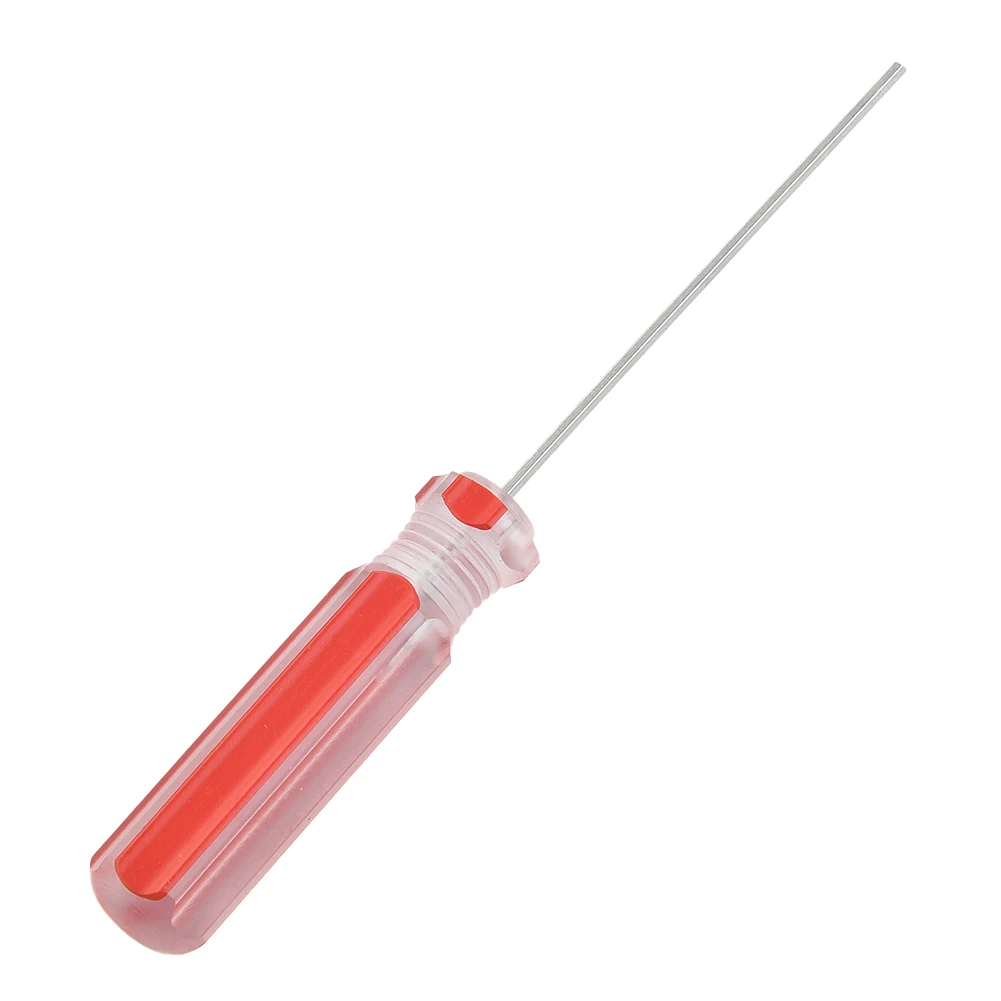 Hand Tools Hexagon Screwdriver Models Silver+Red Single Flat Head Hex Steel Toys 1.5mm-6.0mm 1Pc Color Bar Batch
Hand Tools Hexagon Screwdriver Models Silver+Red Single Flat Head Hex Steel Toys 1.5mm-6.0mm 1Pc Color Bar Batch