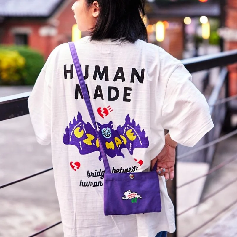 New Fasion Cartoon Bat Letter Printing HUMAN MADE T Shirt Men Women EU Size Cotton Grunge Clothes Harajuku HUMAN MADE Top Tees
New Fasion Cartoon Bat Letter Printing HUMAN MADE T Shirt Men Women EU Size Cotton Grunge Clothes Harajuku HUMAN MADE Top Tees