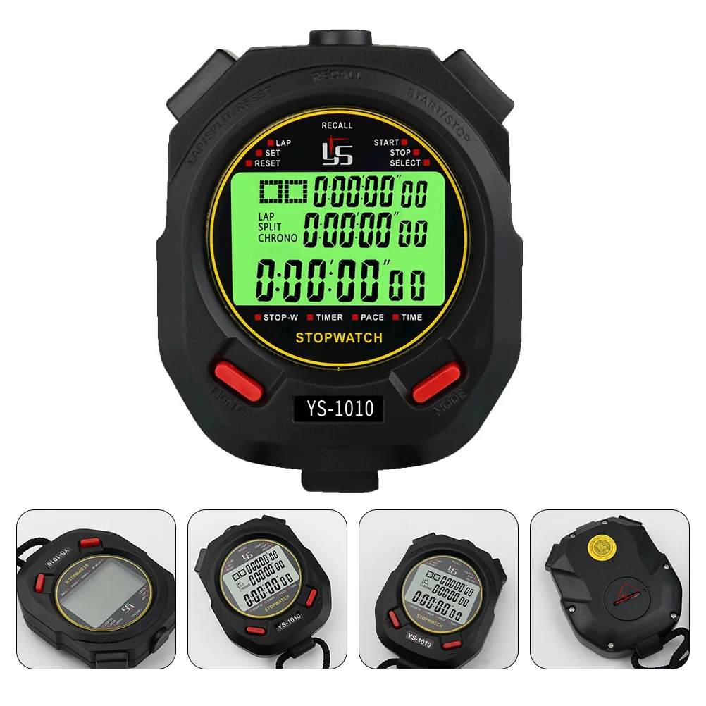 Stopwatch Running Waterproof Watch Multi-function Luminous Professional Abs Referee Sports Game
Stopwatch Running Waterproof Watch Multi-function Luminous Professional Abs Referee Sports Game
