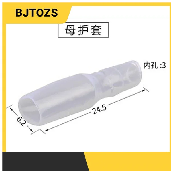 50pcs Female Spade Connector 6.2*24.5 Crimp Terminal with Insulating Sleeves For Terminals
50pcs Female Spade Connector 6.2*24.5 Crimp Terminal with Insulating Sleeves For Terminals